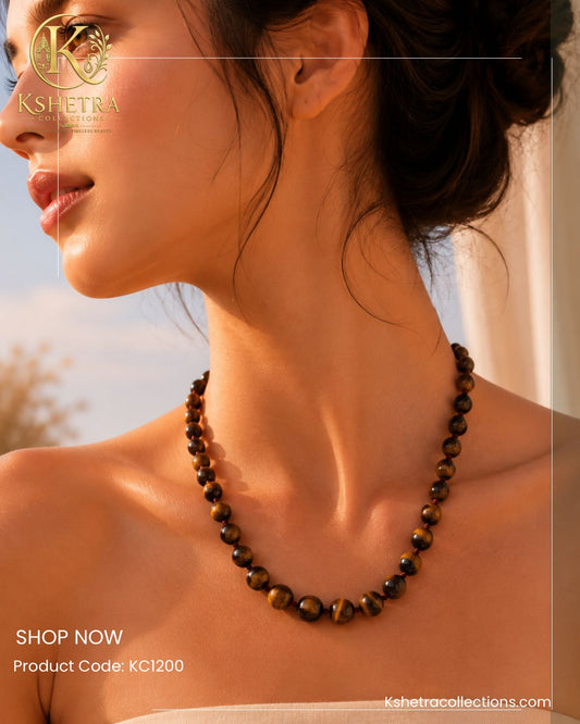 Tiger Eye Harmony Necklace/ KC1200